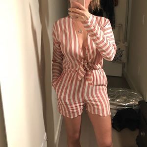 Long sleeve romper